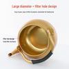 Yellow Aluminum Teapot Kettle: Large Capacity Korean Rice Wine Pot for Gas Stoves
