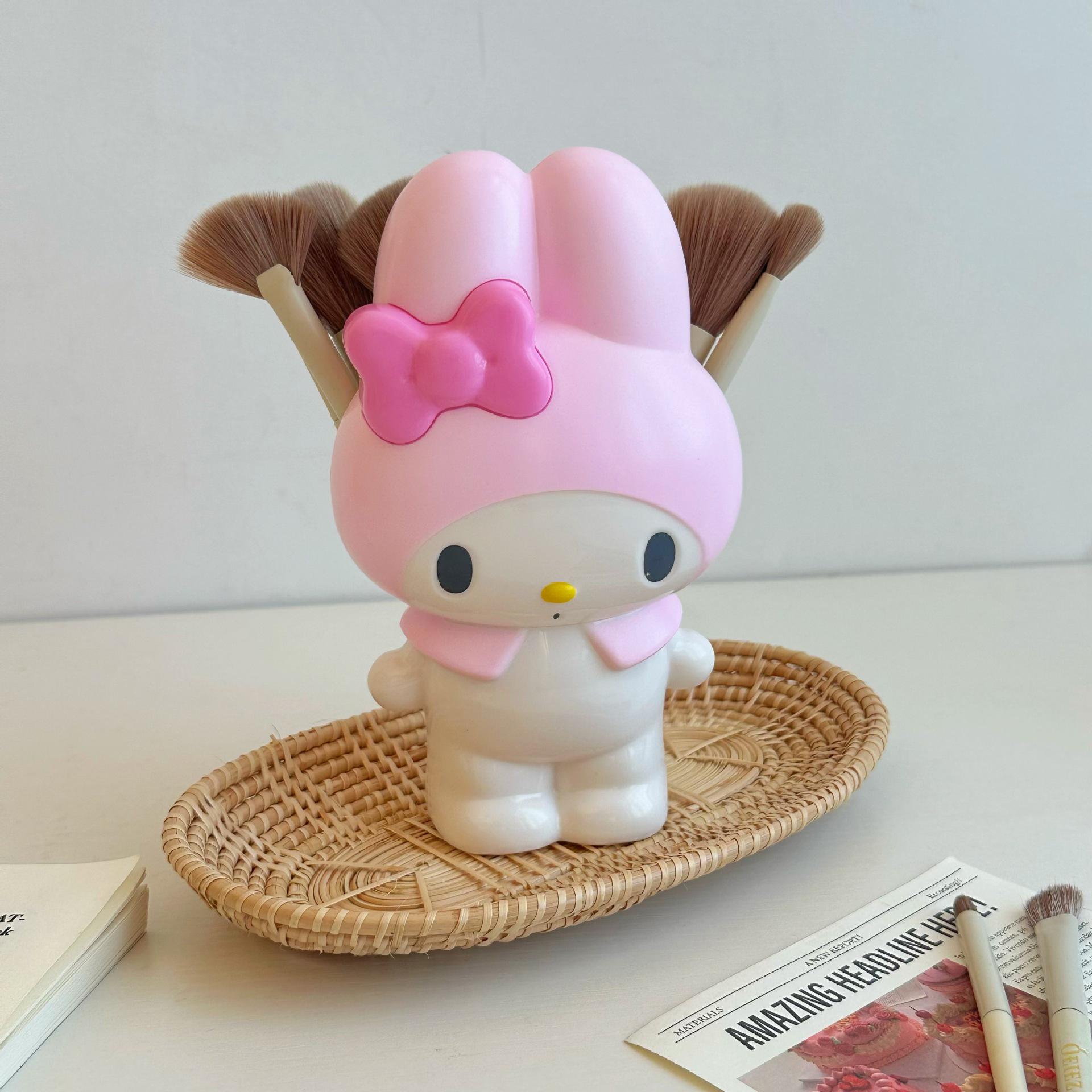 

Милий Тримач для пензлів для макіяжу у формі кота та Органайзер для столу для студента