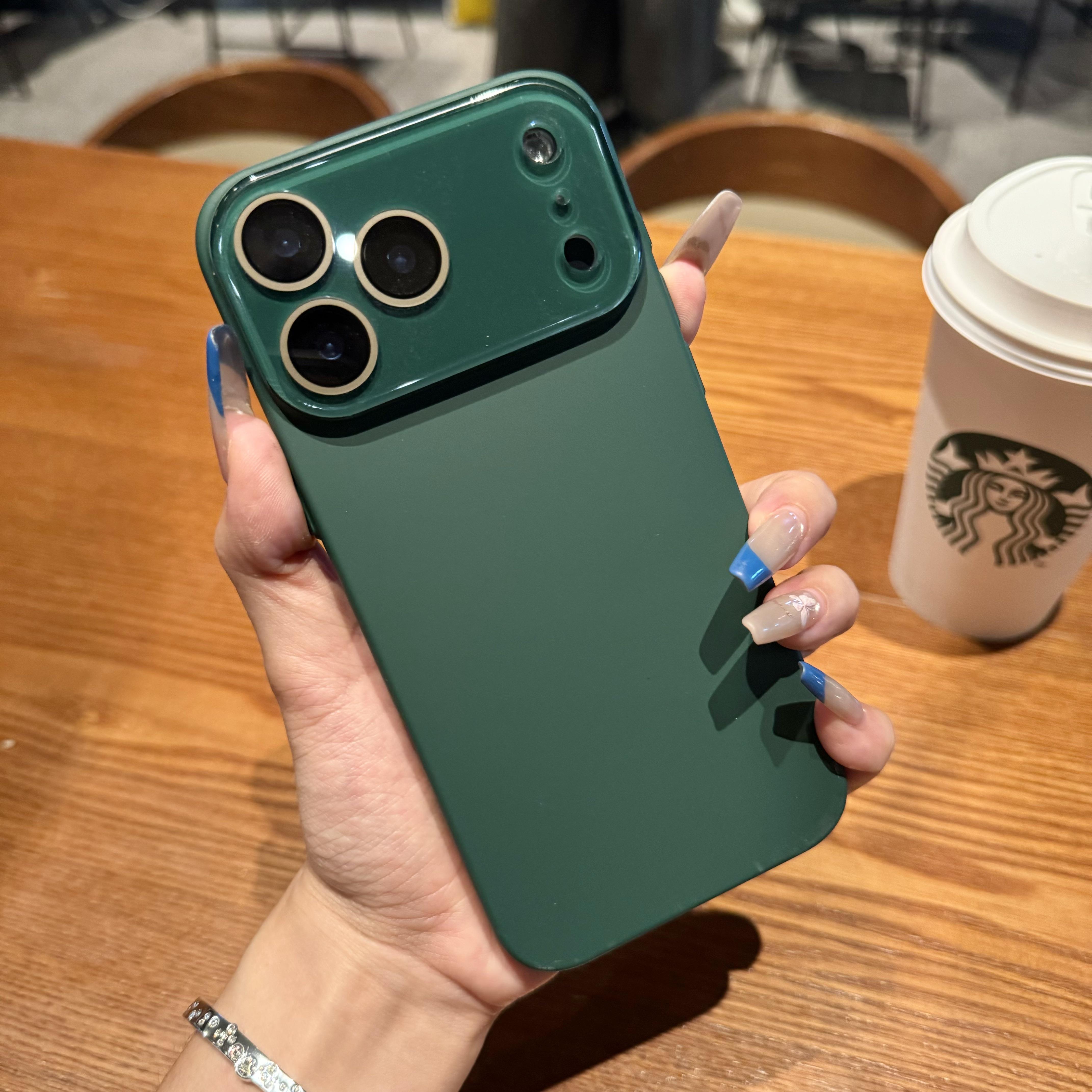 

Original Colors Liquid PC Crystal Lens Case For iPhone 17 Air 16 15 14 13 12 11 Pro Max Plus 17Pro Rugged Armor Frosted Funda iPhone 13 Pro