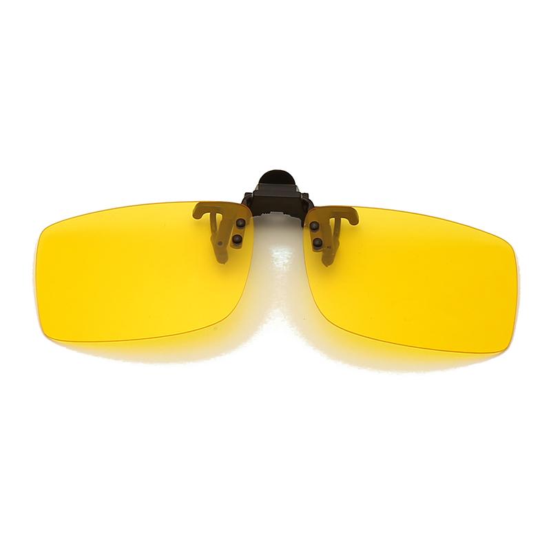 New Polarized Photochromic Lenses Clip on Sunglasses Car Driver Goggles Anti-UV Sun Glasses Driving Eyewear Accessories