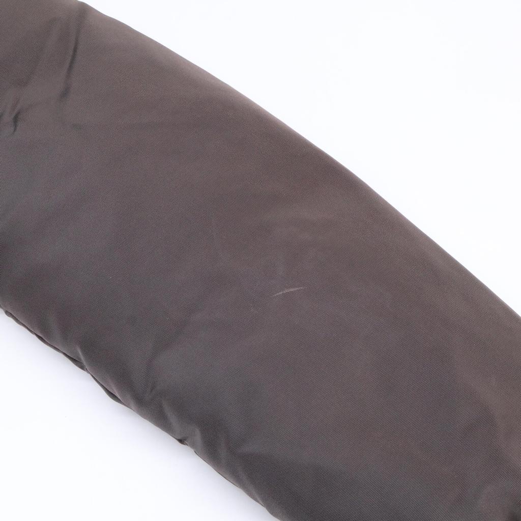 MONCLER PHALANGERE Down hoodie with fur coat 00 BrownUsed