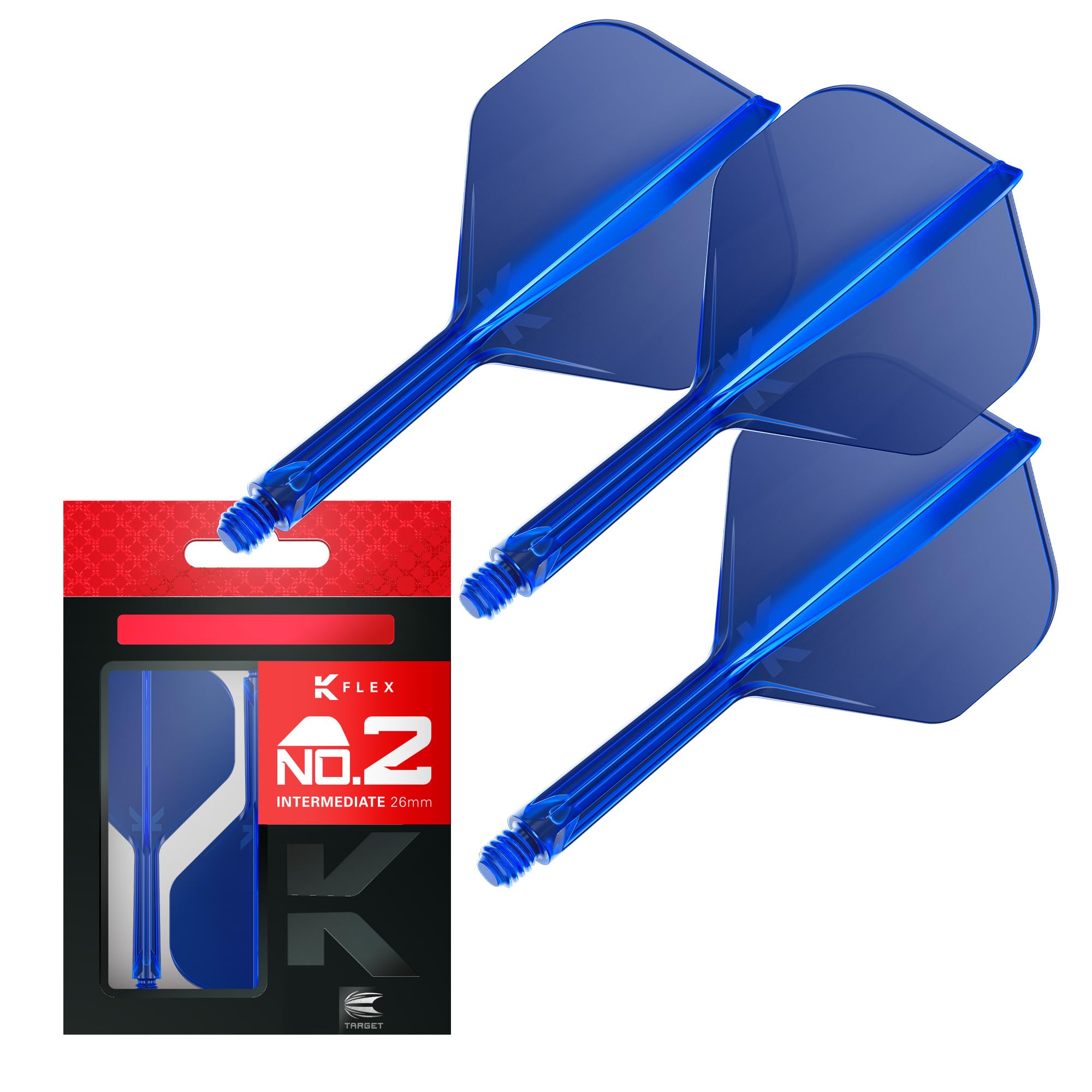 Target Darts K-Flex Standard NO2 Хвост для дартса 26мм Синий
