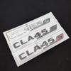 BLT1 NEW Chrome For Mercedes CLA 45 S AMG C117 C118 CLA45S TURBO Car Trunk Badge Emblem Logo Sticker Letters Auto Accessories