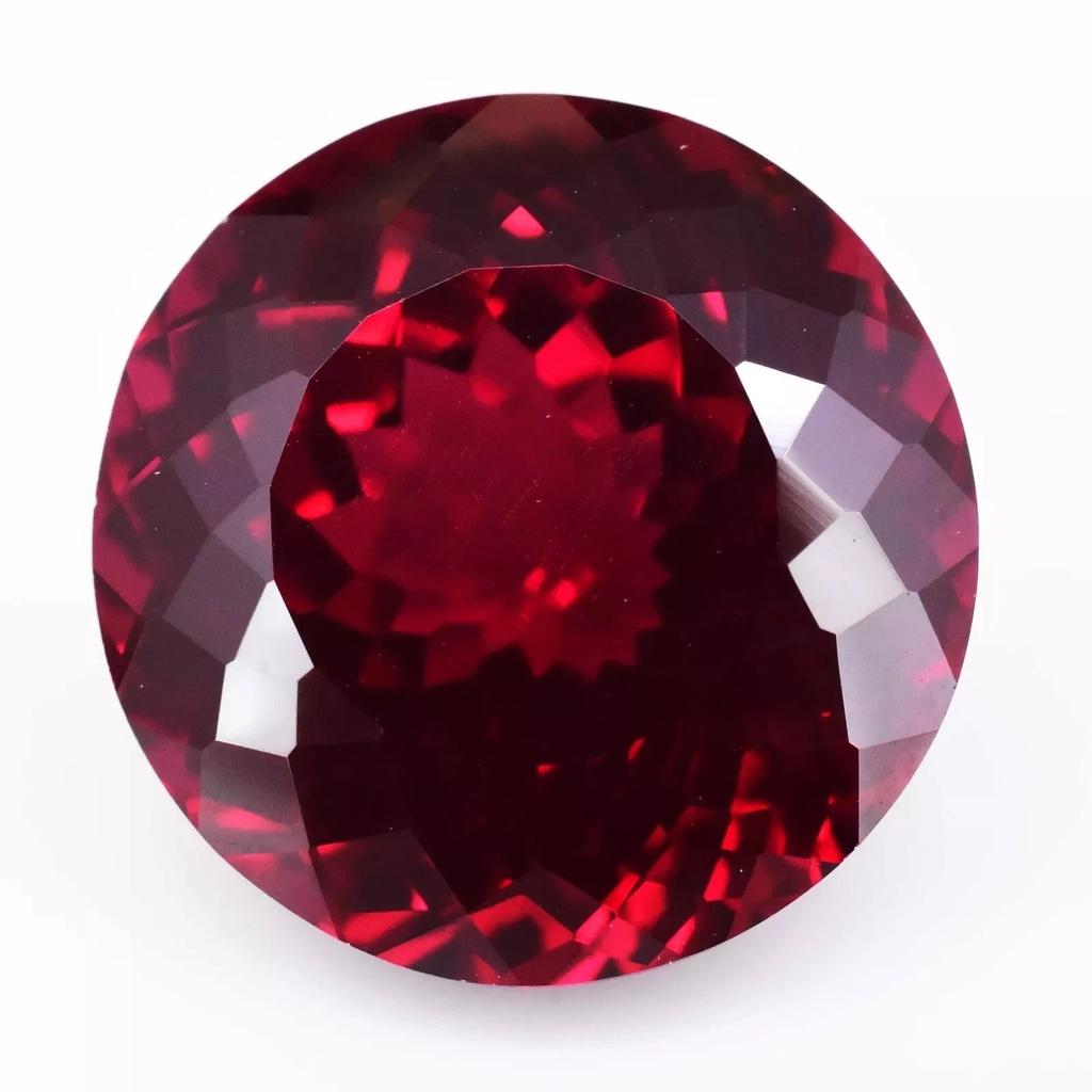 Certified Natural Red Painite Round Cut 20-22 Ct Top Quality Loose Gemstone