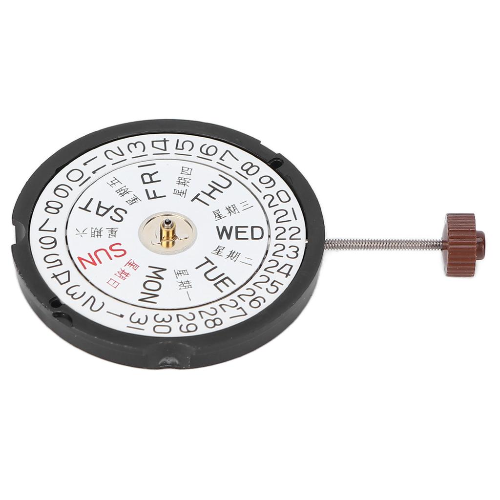 507 Replacement Watch Movement Day Date Calendar Watch Movement Repair Parts for Watchmaker