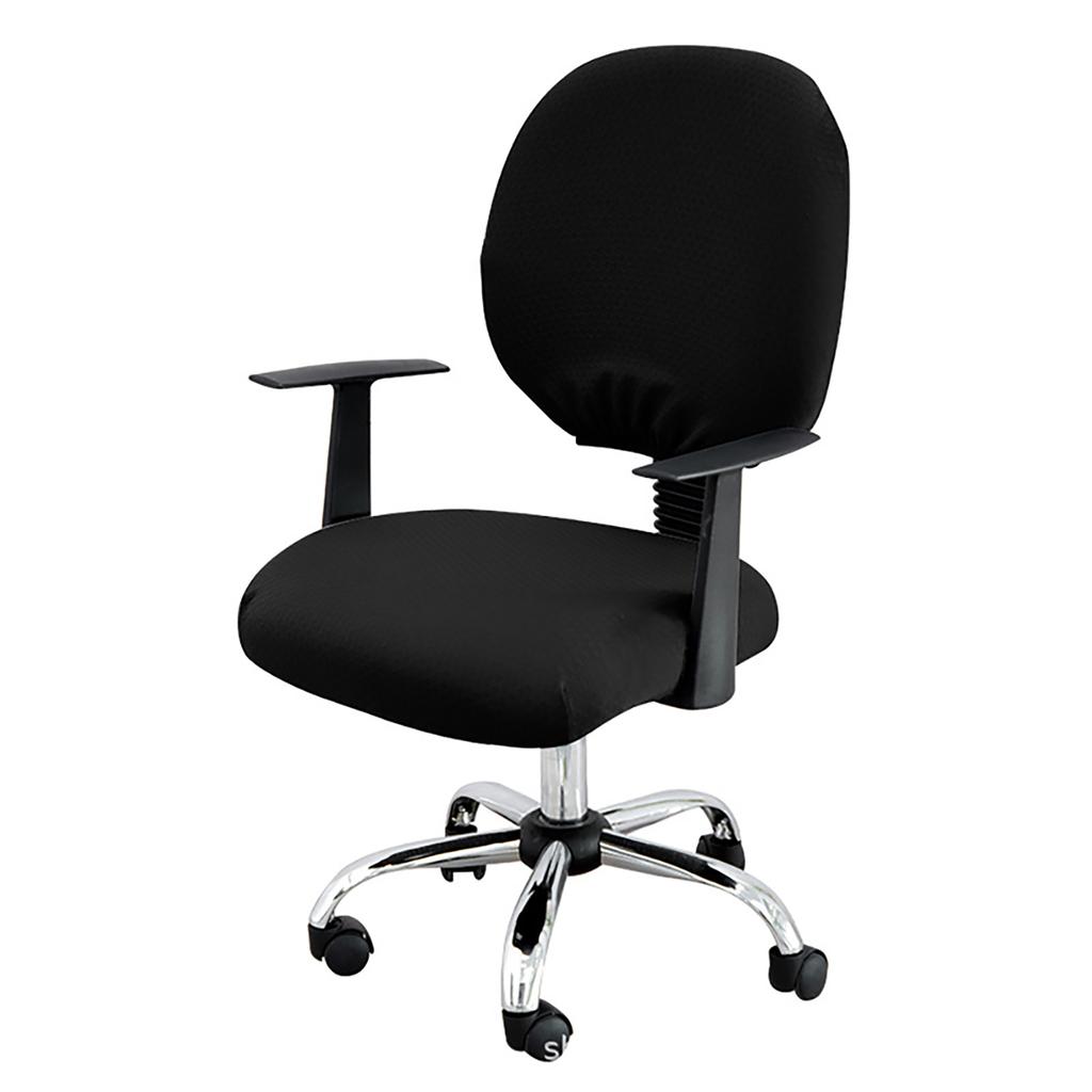 1 Set Gaming Chair Covers Removable Computer Armchair Slipcover Rotating Stool Seat Protector For Office Chair Covers 310G