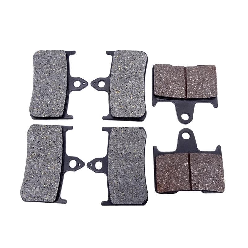1 Set Motorcycle Front and Rear Brake Pads Brake Discs Motorbike Accessories for Honda X4 CB1300 D SC38 CB1300 CB1300D 1997-2000