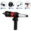 Labor Saving Rivet Nut Adapter for Cordless Drill Electric Rivet Tool with 5 Blind Riveters for Furniture Assembly
