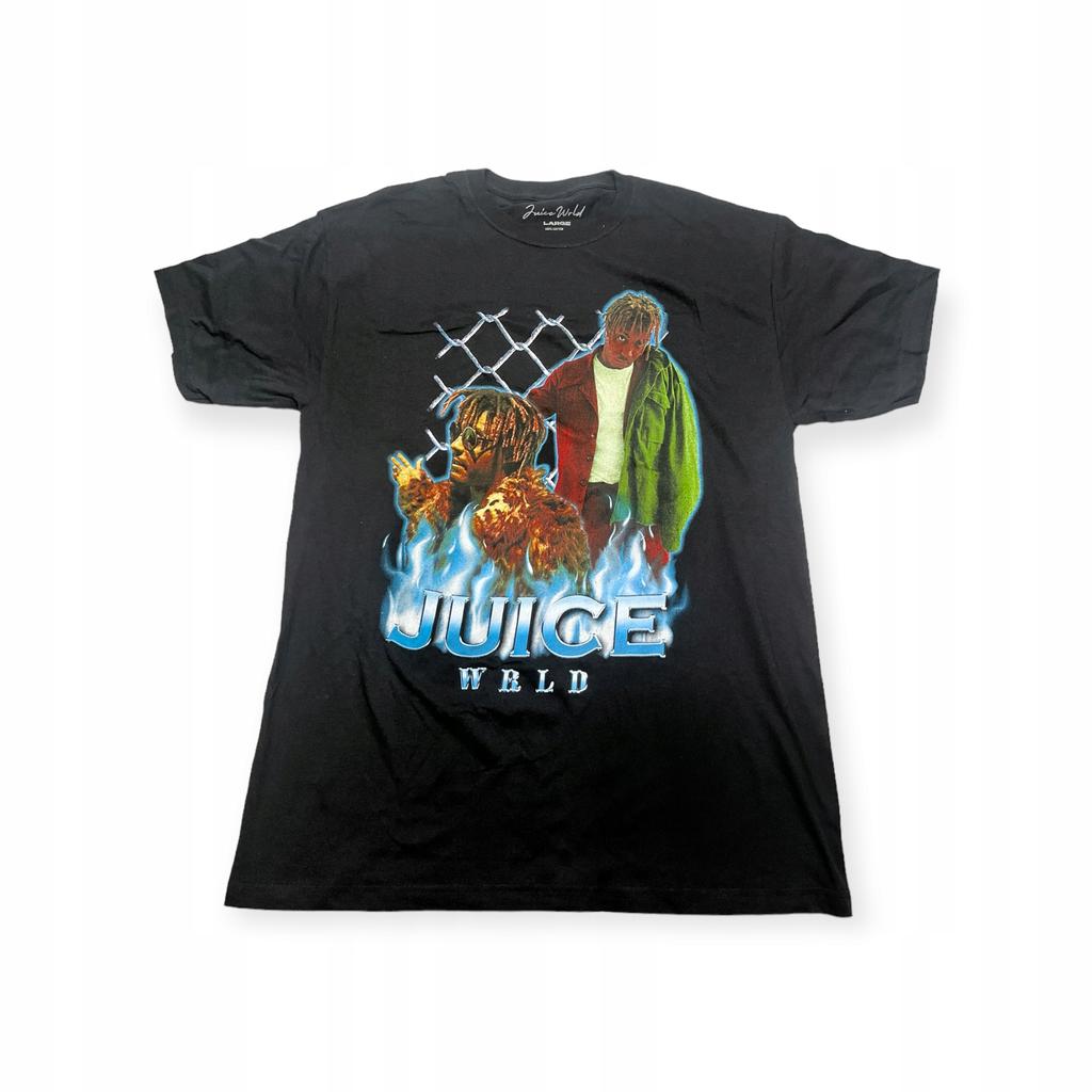 Koszulka T-shirt męski okrągły dekolt SPENCER'S nadruk L