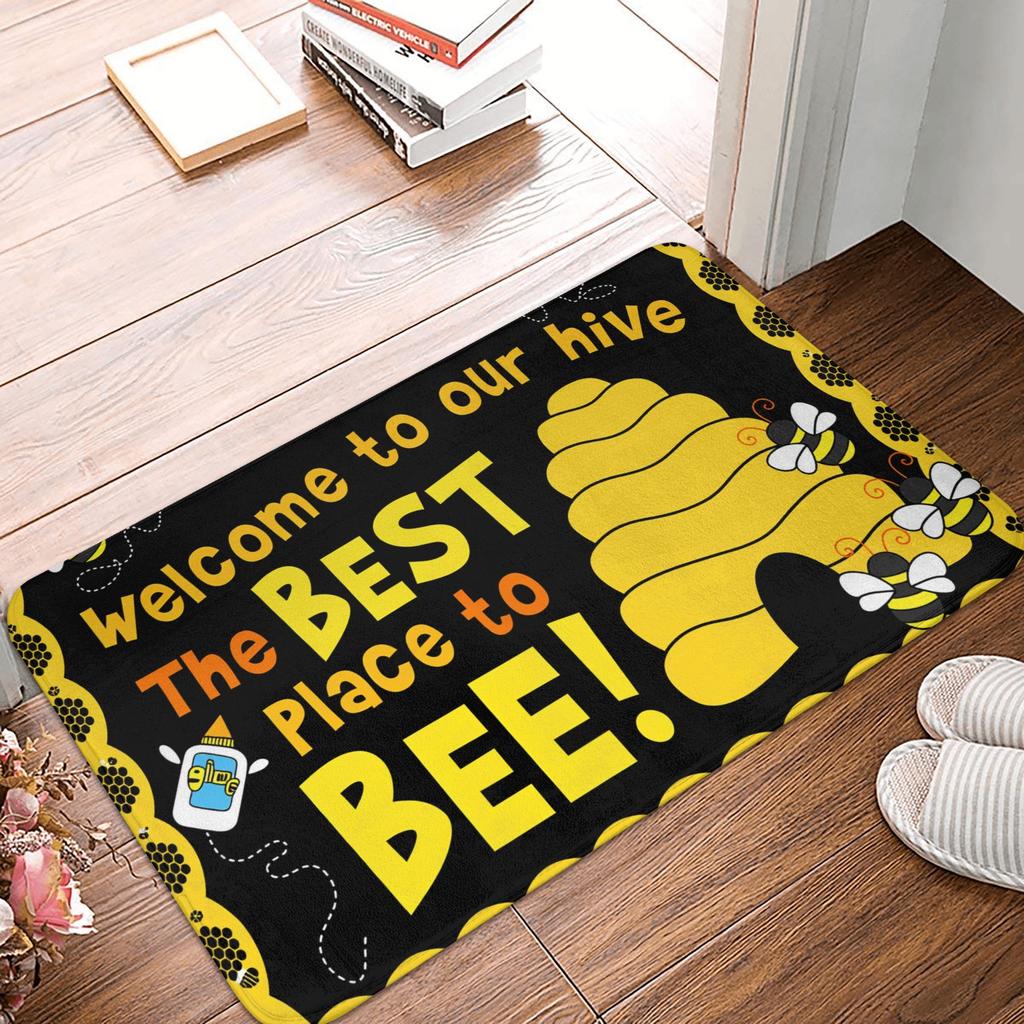 Psychedelic 3D Snow Wolf Animal Floor Door Bath Kitchen Mats Anti-Slip Indoor Wolf Lover Doormat Toilet Entrance Carpet Rug