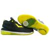 Li Ning WOW 2 All Star Teufelsfisch Dämpfung Rutschfest Mittelhohe Basketballschuhe Herren Schwarz Gelb Weiß ABAH017-10