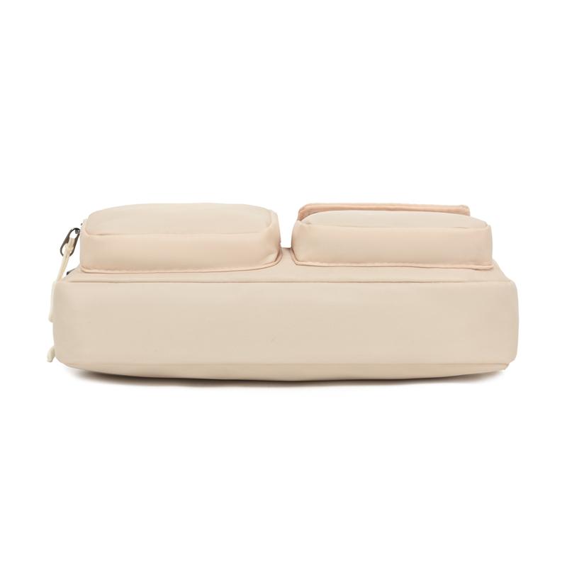 Nuova Borsa a Spalla da Uomo Leggera Tracolla Regolabile Borsa a Tracolla a Mani Libere Multitasche Unisex Borsa da Sotto Braccio Uso Quotidiano