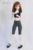 [Petite Marie] 13 DD Compatible 34 Length Leggings, Dark Gray, Tights, Fitness Pants, Leggings, Daily Pants, Casual Pants, 60cm Doll, BJD, Doll