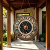 Bunter Acryl-Sonnenfänger Astrologisches Rad Tierkreiszeichen Fensterhänge-Dekoration Buntglas-Effekt Sonnenfänger-Panel für Haus Garten Dekoration