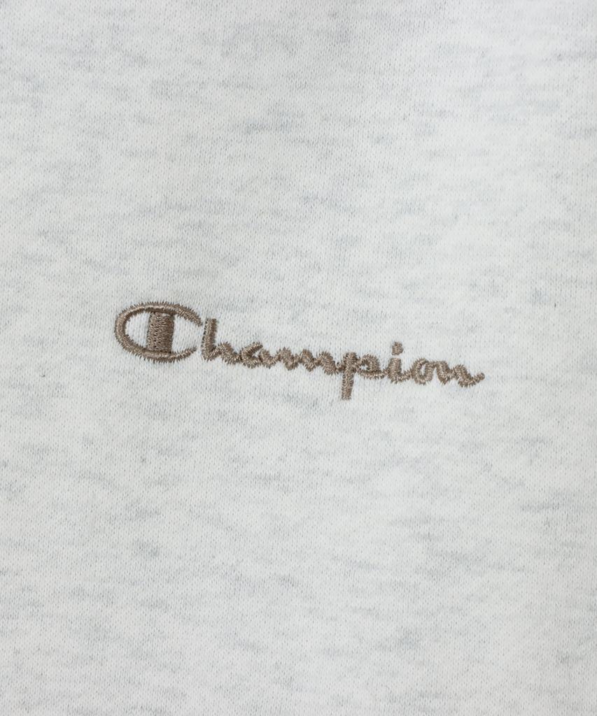 Women'S Small Script Logo Loose Fit Fleece Hoodie Oatmeal