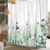 Red Cherry Shower Curtain Watercolor Aesthetic Shower Curtains For Bathroom Fruits Bath Bathroom Curtain Decor Spring Shower