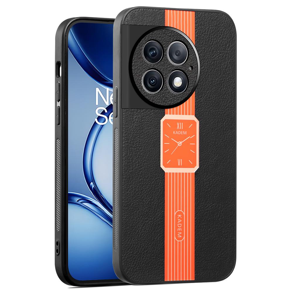 KADEM Чехол для OnePlus 13 Кожа+ТПУ+Акрил Защита от царапин Чехол для телефона B