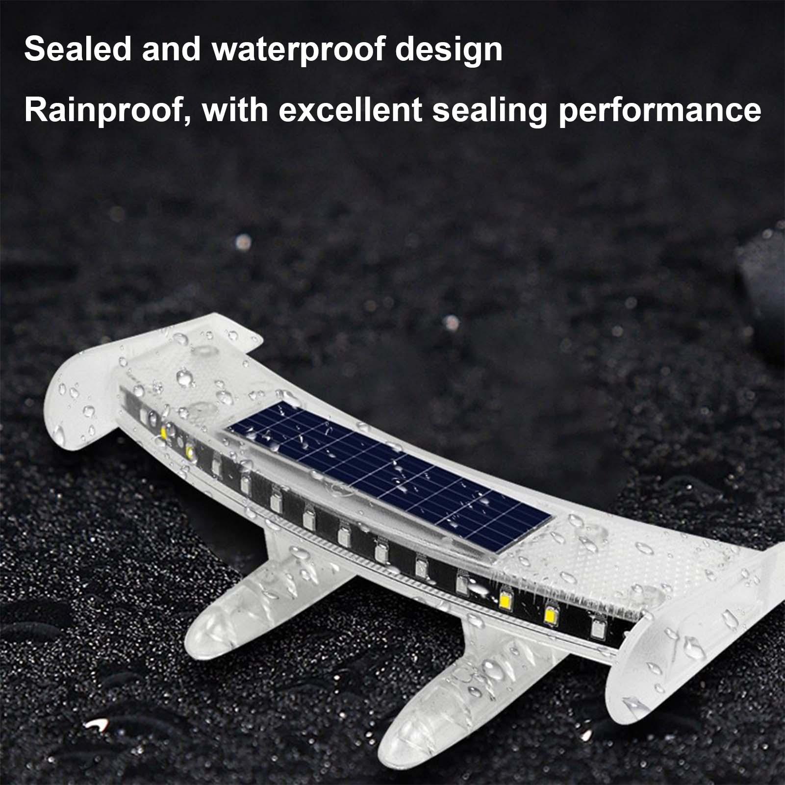 

Auto LED Tail Light Waterproof Dustproof Safe Driving Solar Vehicle Tail Light Spoiler Wing For Sedan Truck RV Night Riding CHINA