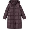 Demana Women's Long Hooded Puffer Down Jacket