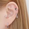 [1+1] Choose 1 of 2 Half Love Piercings