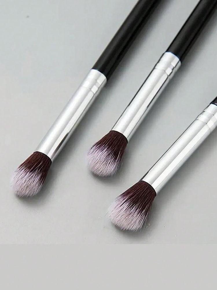 2Pcs/set Nail Art Gradient Blush Brushes Ombre Smudge Painting Pens Thick Head Wooden Handle Nail Art Brush Nail Art Tools 16cm