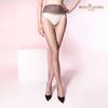 Summer Sexy 1D Ultra-Thin Aurora Oil Shiny Mesh Waist Seamless Stockings Women Silk Slip Transparent Pantyhose Fixed Feet Tights
