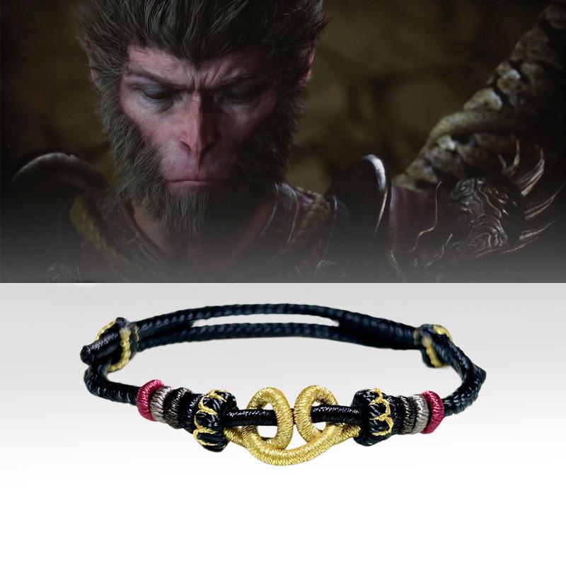 Wukong Black Myth Neutral Hand Woven Couple Bracelet Gift Leisure Accessories