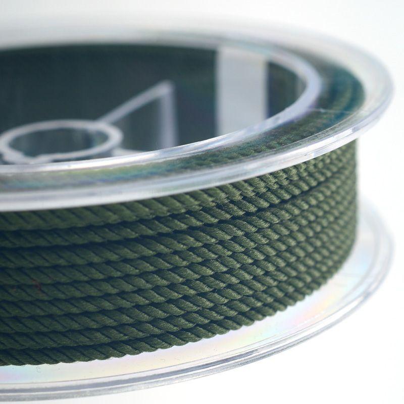 

Миланский браслет 2 мм шнур плетеная веревка плетеный браслет веревка плетение нить браслет ожерелье ювелирные изделия ручной работы DIY проволока Army Green