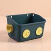 Wall-mounted Bathroom Storage Rack Traceless Snack Storage Basket Bathroom Hanging Basket  Home Use