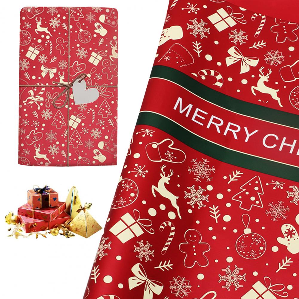 Funny Gift Wrap Christmas Wrapping Paper Set with Festive Patterns for Diy Crafts Presents Holiday Gift Wrap for Friends