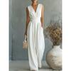 2026 Bohemian Wide-Leg Jumpsuit With Waist-Cinching Fit Functional Pockets - Collection