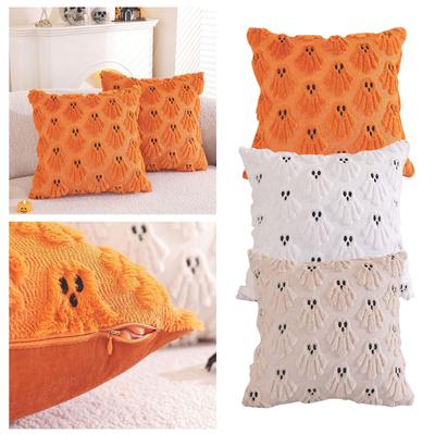 Halloween Printed Pillowcase Square Pillowcase Sofa Pillowcase No Core Comfortable Pillowcase