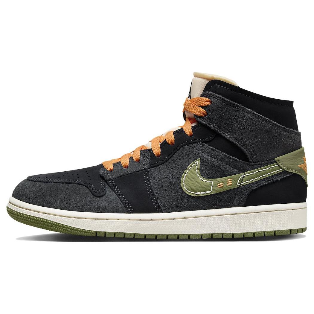 

new JORDAN 1 Mid Se Craft Anthracite Light Olive 44.5