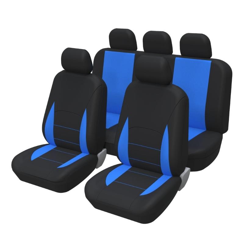 Car Seat Cover Full Set Universal Interior Accessories For 5 Seats Car