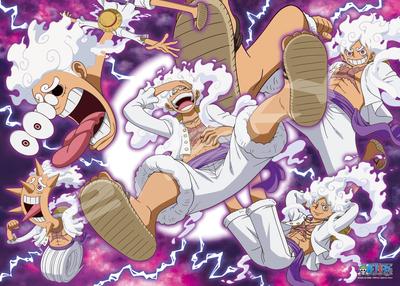 ENSKY One Piece Gear 5 38x53cm Jigsaw 500 JIGSAW PUZZLE Ages 3 and Up Puzzle, Pieces, 500-585,