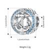 WOSTU Platinum Plated DIY Girl Horse Charms Travel Anchor Bead Pet Dog Pendant Fit Original Bracelet Jewelry Making