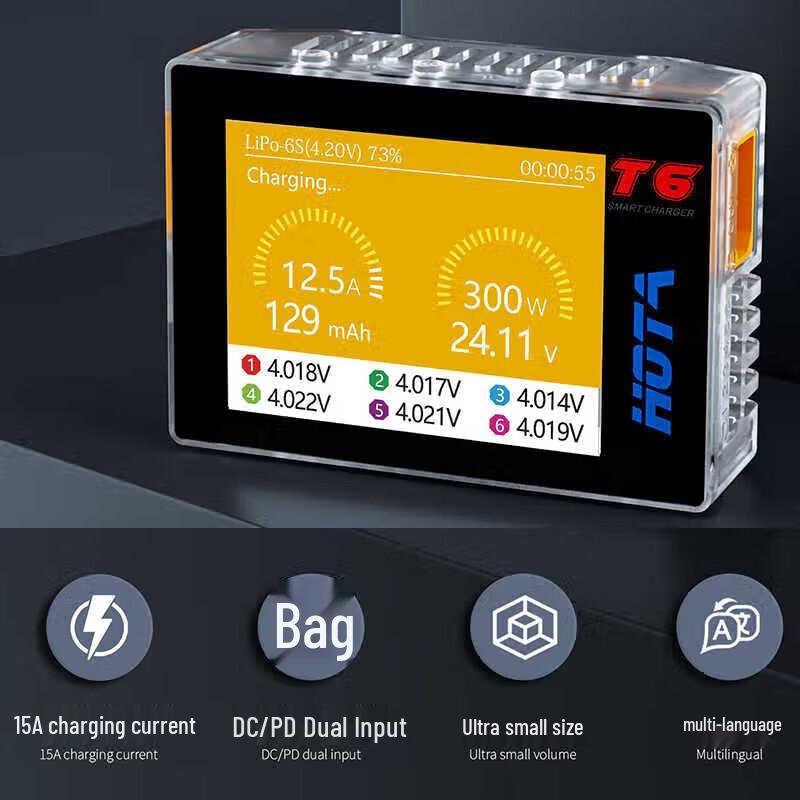 HOTA T6 Smart Balance Charger