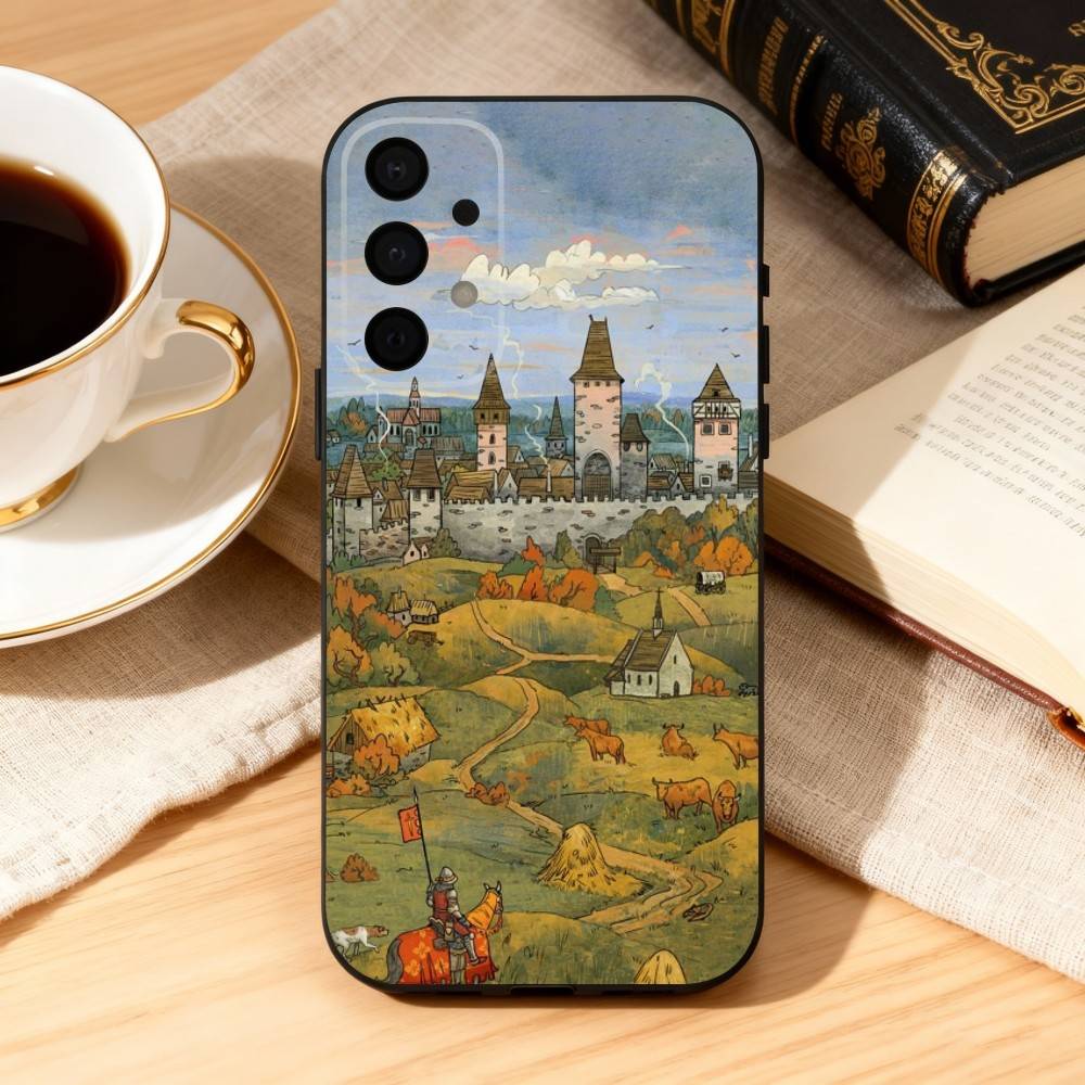 KCD Kingdom Come Deliverance  Phone Case For Samsung Galaxy A73,A72,A71,A70,A53,A52,A51,Soft Silicone Black Cover