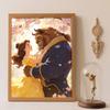 Beauty and the Beast Diamond Paint Painting Art Kit Handmade DIY5D Home Decor Gift