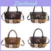 Cartoon Cute Girls Shoulder Bag Pu Material With Adjustable Strap For Daily Use