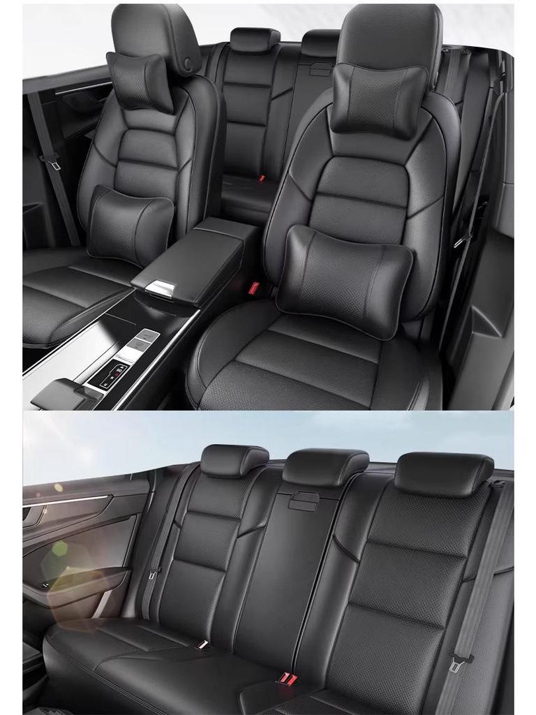 Toyota Camry Genuine Leather Seat Covers - Full Coverage, All-Season Mats & Cushions