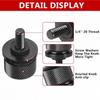 Motorcycle Seat Bolt Tab Screw universal Motorcycle Accessories Motorcycle Rear Fender Quick Mount Screw Knob Cover For Harley