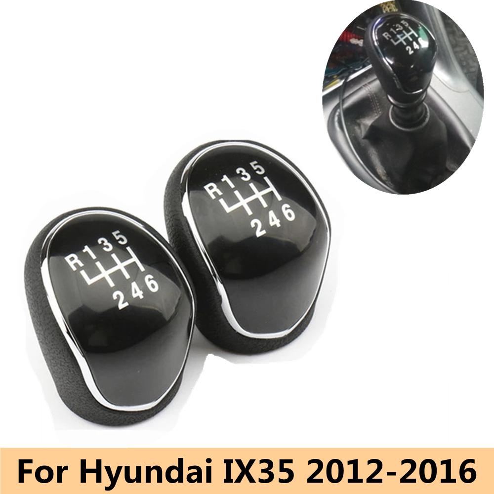Durable New 6 Speed Manual Stick Gear Shift Knob Lever Shifter Head Handball For Hyundai IX35 2012 2013 2014 2015 2016