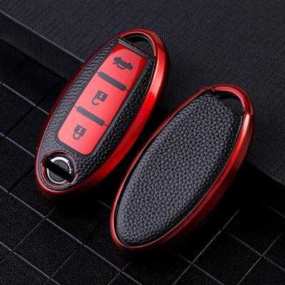 Soft Silicone Car Key Cover for Nissan Tiida Sylphy Teana Durable Protective Key Case
