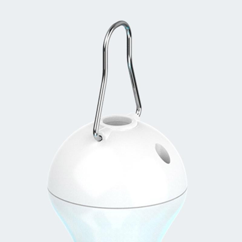 Rechargeable Hanging Fan 17.7inch Portable Cooling Device 4 Adjustable Speeds Timers Function USB Operated Indoor Outdoor