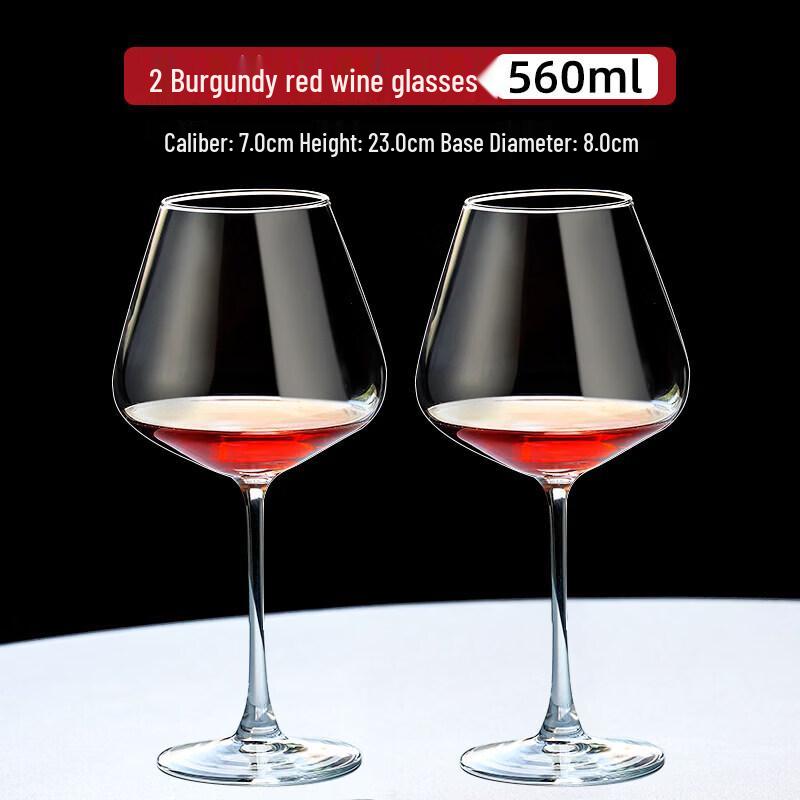 Qiwei European Style Multi-Purpose Stemmed Glass