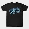 Asian Size Men Print T-shirt Classic Doctor Who Logo No-Cut Heat Transfer Print Cotton Tshirt
