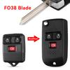 Modified 2 3 4 Buttons Flip Key Shell For Ford Edge Flex Explprer Escape Expedition Focus Lincoln Mercury Navigator F150 F250