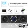 Eingebaute 2 Lautsprecher Telefonladefunktion 1-DIN Bluetooth Freisprecheinrichtung Autoradio MP3-Player Autoradio FM Audio AUX-Eingang Digitaluhr USB TF-Karte