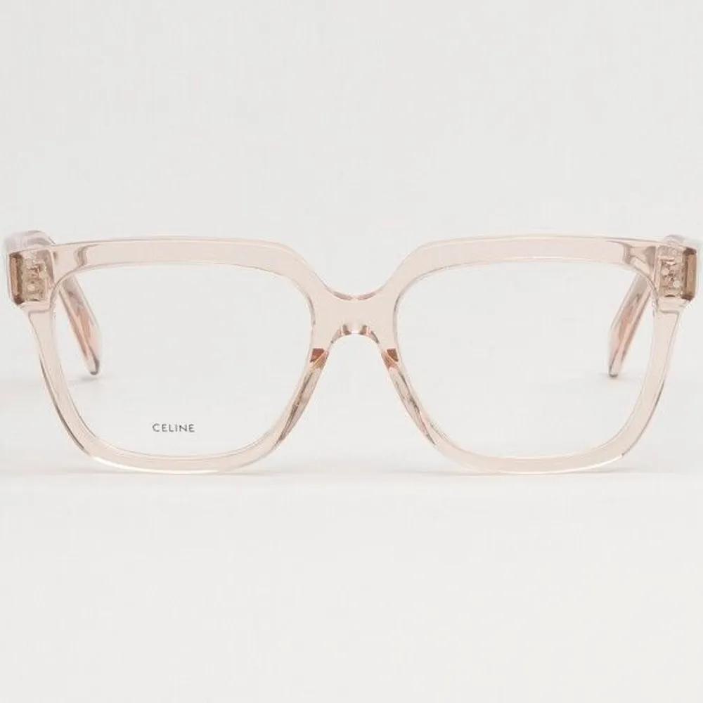 [Celine] Eyeglass Frame CL50094I 072 Transparent Beige Square Horn-rimmed
